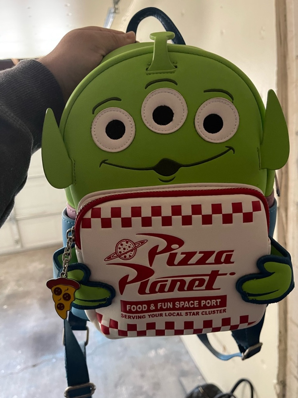 Pizza Planet Alien Mini Backpack - Green